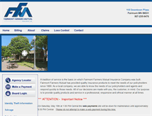 Tablet Screenshot of fairmontfarmersmutual.net